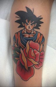 аниме тату 19.01.2020 №300 -anime tattoo- tattoo-photo.ru