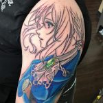 аниме тату 19.01.2020 №313 -anime tattoo- tattoo-photo.ru