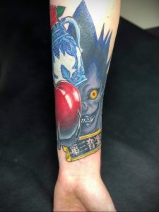 аниме тату 19.01.2020 №317 -anime tattoo- tattoo-photo.ru