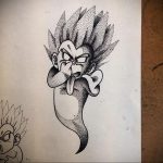 аниме тату эскизы 19.01.2020 №004 -anime tattoo sketches- tattoo-photo.ru