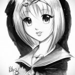 аниме тату эскизы 19.01.2020 №016 -anime tattoo sketches- tattoo-photo.ru