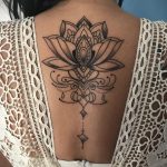 лотос-мандала тату фото пример 04.02.2020 №016 -mandala tattoo- tattoo-photo.ru