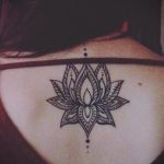 лотос-мандала тату фото пример 04.02.2020 №019 -mandala tattoo- tattoo-photo.ru