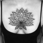 лотос-мандала тату фото пример 04.02.2020 №033 -mandala tattoo- tattoo-photo.ru