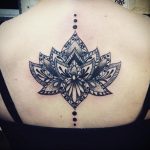 лотос-мандала тату фото пример 04.02.2020 №048 -mandala tattoo- tattoo-photo.ru