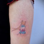 маленькие аниме тату 19.01.2020 №012 -small anime tattoos- tattoo-photo.ru