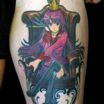 маленькие аниме тату 19.01.2020 №018 -small anime tattoos- tattoo-photo.ru