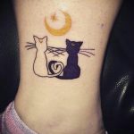 маленькие аниме тату 19.01.2020 №029 -small anime tattoos- tattoo-photo.ru