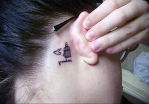 птица вылетает из клетки тату 02.01.2019 №020 -bird cage tattoo- tattoo-photo.ru