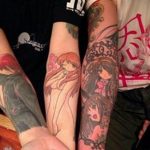 тату аниме арт 18.01.2020 №006 -anime art tattoo- tattoo-photo.ru