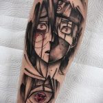 тату аниме арт 18.01.2020 №019 -anime art tattoo- tattoo-photo.ru