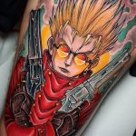 тату аниме арт 18.01.2020 №020 -anime art tattoo- tattoo-photo.ru