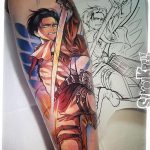 тату аниме арт 18.01.2020 №032 -anime art tattoo- tattoo-photo.ru