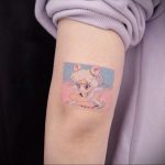 тату аниме арт 18.01.2020 №054 -anime art tattoo- tattoo-photo.ru