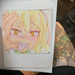 тату аниме арт 18.01.2020 №071 -anime art tattoo- tattoo-photo.ru