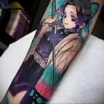 тату аниме арт 18.01.2020 №073 -anime art tattoo- tattoo-photo.ru