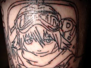 тату аниме арт 18.01.2020 №078 -anime art tattoo- tattoo-photo.ru