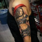 тату аниме арт 18.01.2020 №087 -anime art tattoo- tattoo-photo.ru