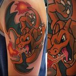 тату аниме арт 18.01.2020 №088 -anime art tattoo- tattoo-photo.ru