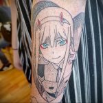 тату аниме глаза 18.01.2020 №019 -anime eyes tattoo- tattoo-photo.ru