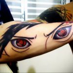 тату аниме глаза 18.01.2020 №066 -anime eyes tattoo- tattoo-photo.ru
