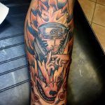 тату в стиле аниме 18.01.2020 №009 -anime style tattoo- tattoo-photo.ru