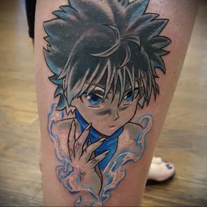 тату в стиле аниме 18.01.2020 №014 -anime style tattoo- tattoo-photo.ru