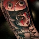 тату в стиле аниме 18.01.2020 №023 -anime style tattoo- tattoo-photo.ru