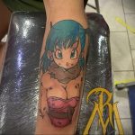 тату в стиле аниме 18.01.2020 №026 -anime style tattoo- tattoo-photo.ru