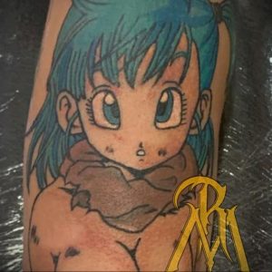 тату в стиле аниме 18.01.2020 №029 -anime style tattoo- tattoo-photo.ru