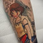 тату в стиле аниме 18.01.2020 №031 -anime style tattoo- tattoo-photo.ru