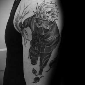 тату в стиле аниме 18.01.2020 №034 -anime style tattoo- tattoo-photo.ru