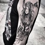 тату в стиле аниме 18.01.2020 №036 -anime style tattoo- tattoo-photo.ru