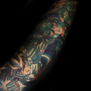 тату в стиле аниме 18.01.2020 №051 -anime style tattoo- tattoo-photo.ru
