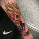 тату в стиле аниме 18.01.2020 №060 -anime style tattoo- tattoo-photo.ru