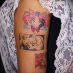 тату в стиле аниме 18.01.2020 №061 -anime style tattoo- tattoo-photo.ru