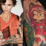 тату в стиле аниме 18.01.2020 №077 -anime style tattoo- tattoo-photo.ru