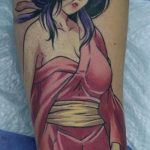 тату в стиле аниме 18.01.2020 №083 -anime style tattoo- tattoo-photo.ru