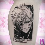 тату в стиле аниме 18.01.2020 №086 -anime style tattoo- tattoo-photo.ru