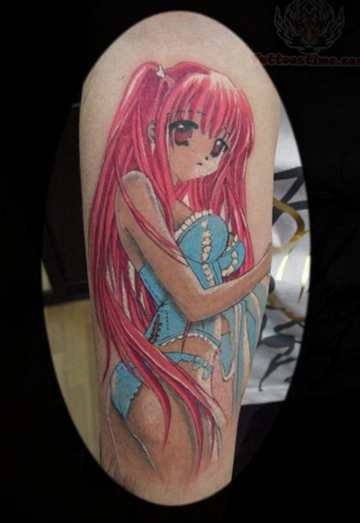 Anime Girl Tattoo Tattoo Photo Ru