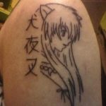 тату девочка аниме 18.01.2020 №083 -anime girl tattoo- tattoo-photo.ru