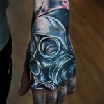 тату противогаз 15.01.2020 №055 -gas mask tattoo- tattoo-photo.ru_2