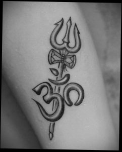 фото вариант символ тату ОМ 08.02.2020 №017 -tattoo om- tattoo-photo.ru