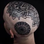 фото пример тату мандала 04.02.2020 №001 -mandala tattoo- tattoo-photo.ru