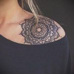 фото пример тату мандала 04.02.2020 №008 -mandala tattoo- tattoo-photo.ru