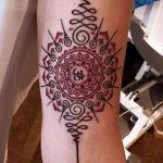 фото пример тату мандала 04.02.2020 №014 -mandala tattoo- tattoo-photo.ru