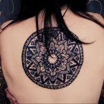 фото пример тату мандала 04.02.2020 №015 -mandala tattoo- tattoo-photo.ru