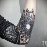 фото пример тату мандала 04.02.2020 №018 -mandala tattoo- tattoo-photo.ru