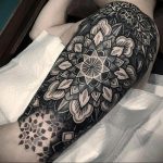 фото пример тату мандала 04.02.2020 №029 -mandala tattoo- tattoo-photo.ru