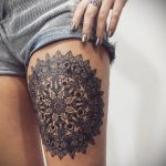 фото пример тату мандала 04.02.2020 №035 -mandala tattoo- tattoo-photo.ru